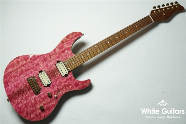 FUTURA-S HH LTD / Alder Back Figured Eucalyptus Top Body - Transparent Pink